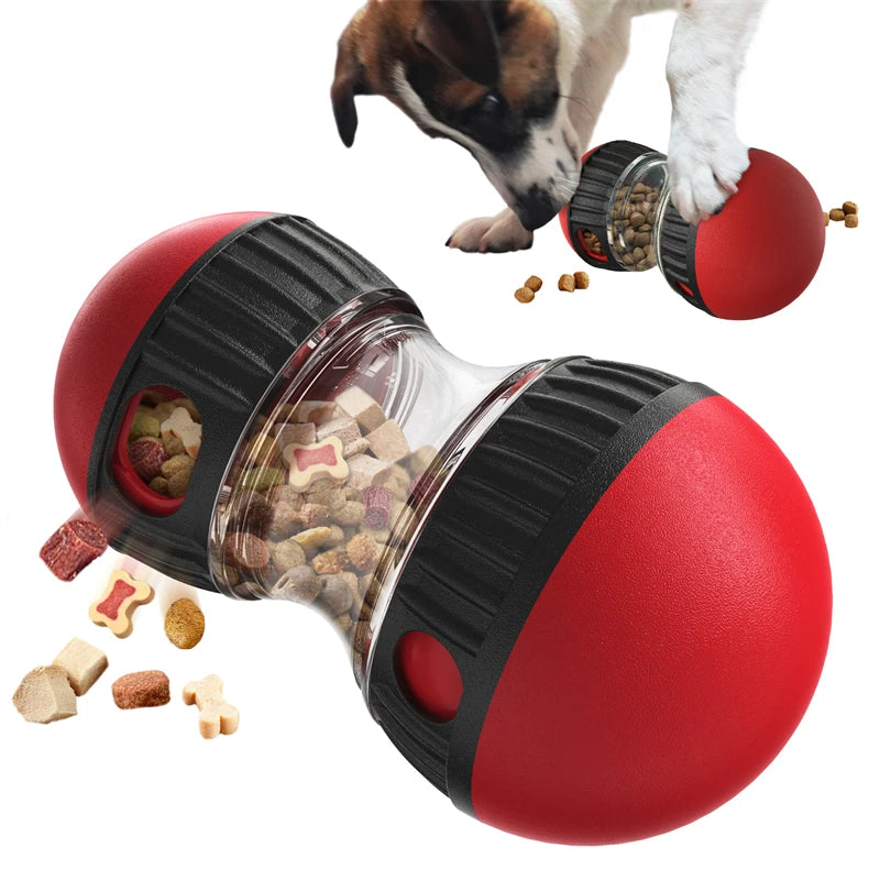 Hurray Interactive Treat Dispensing Dog Toys & Adjustable Slow Feeder Ball